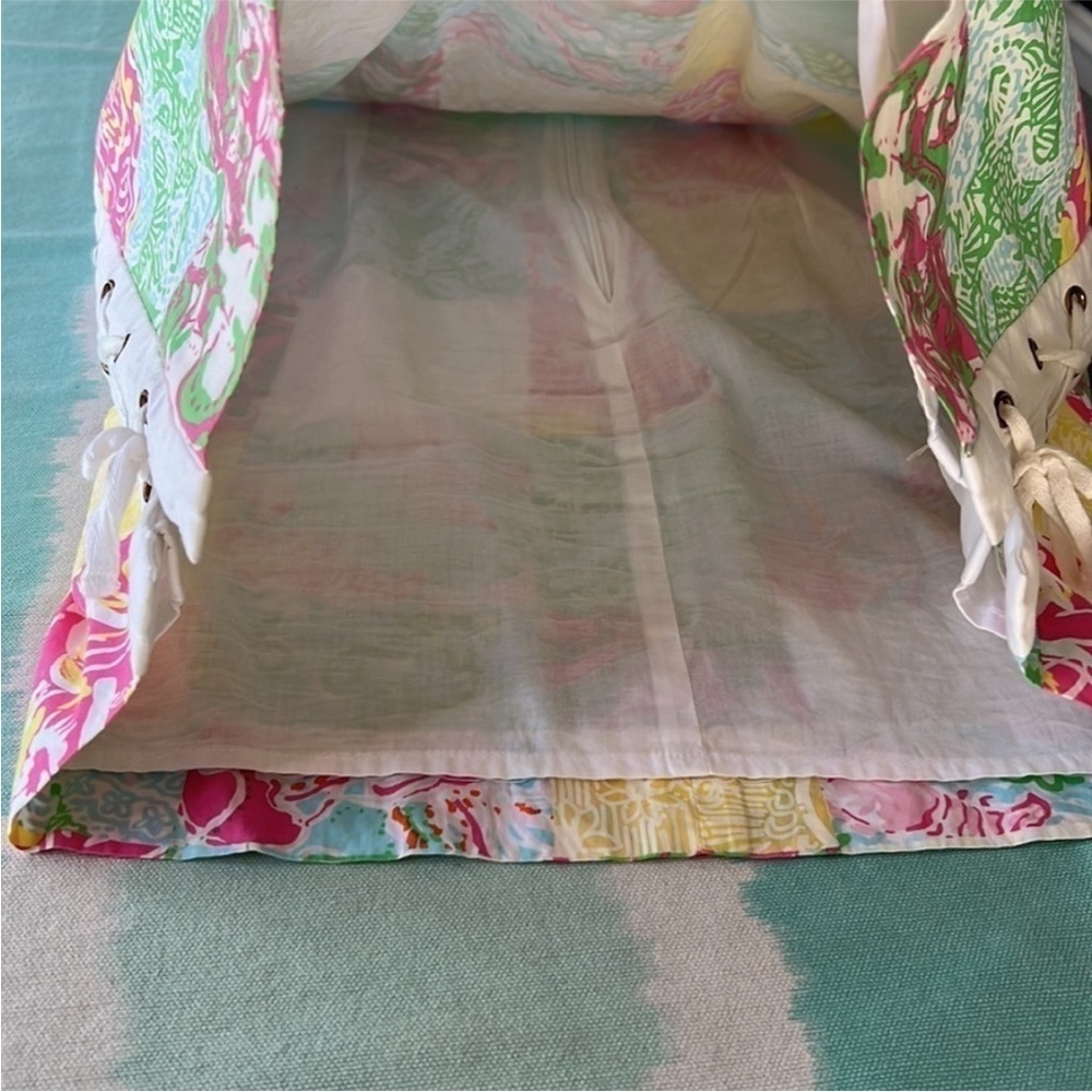 Lilly Pulitzer Multi State Patch Patchwork Print … - image 8